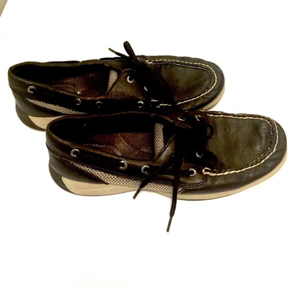 Dark Brown Sperry Boat Shoe